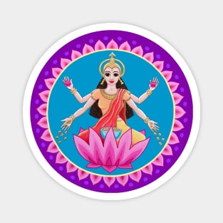 Beautiful Goddess Lakshmi Magnet